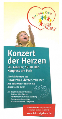 Steuerberater Augsburg Konzert der Herzen Flyer 1